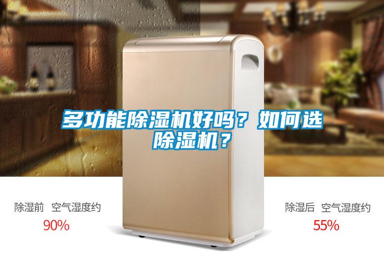 多功能除濕機好嗎？如何選除濕機？