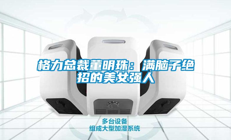 格力總裁董明珠：滿(mǎn)腦子絕招的美女強人