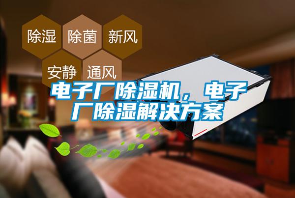 電子廠(chǎng)除濕機，電子廠(chǎng)除濕解決方案