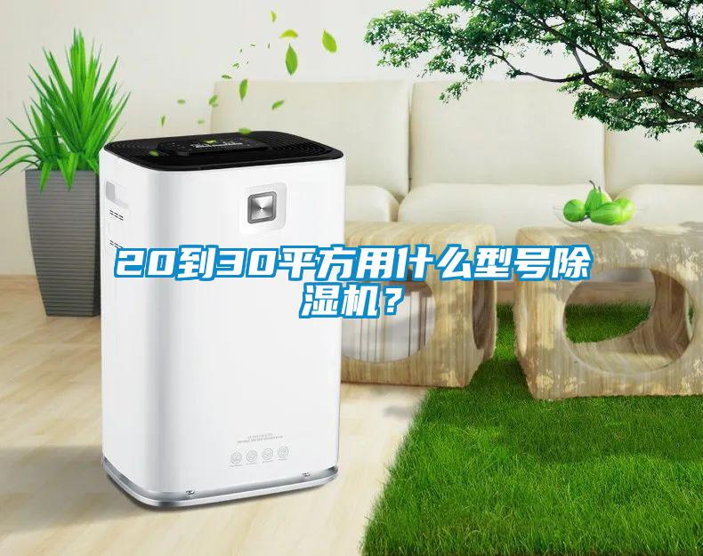 20到30平方用什么型號除濕機？