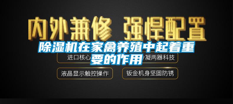 除濕機在家禽養殖中起著(zhù)重要的作用