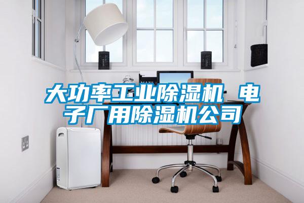 大功率工業(yè)除濕機 電子廠(chǎng)用除濕機公司