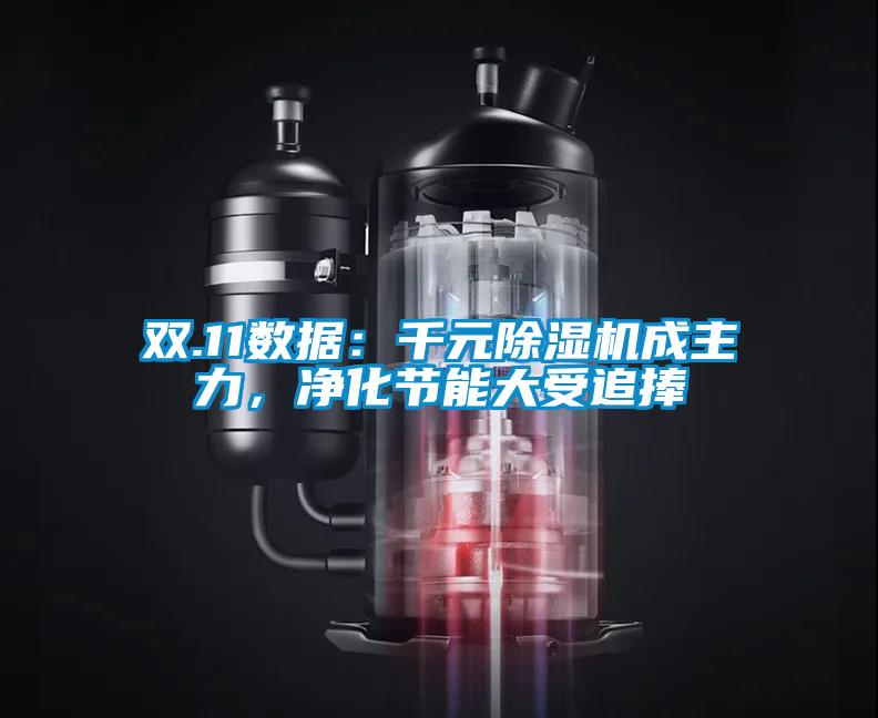 雙.11數據：千元除濕機成主力，凈化節能大受追捧