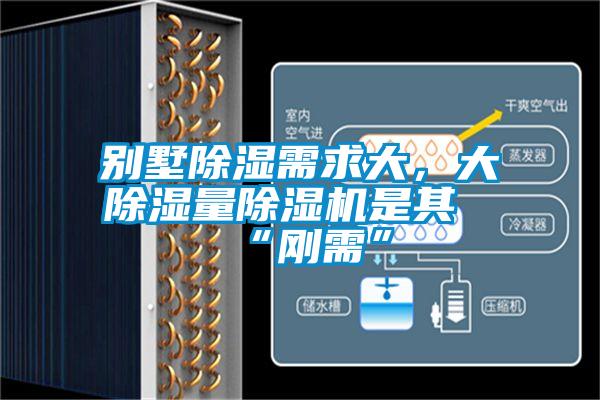 別墅除濕需求大，大除濕量除濕機是其“剛需”