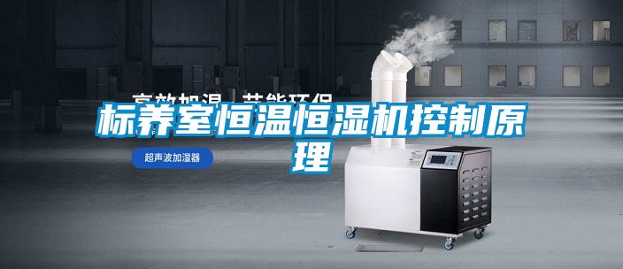 標養室恒溫恒濕機控制原理